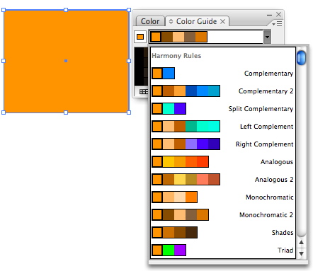 Color Guide Panel