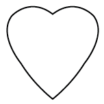 Heart pictures to draw