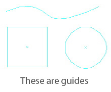 Path as Guides in Illustrator