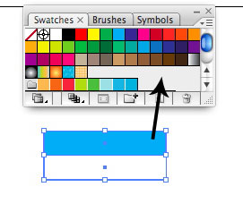 Adding a pattern swatch