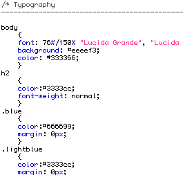 Screenshot from BBEdit