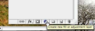Create New Fill or Adjustment Layer