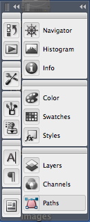 Photoshop CS3 Tabs