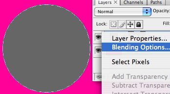 Blending options