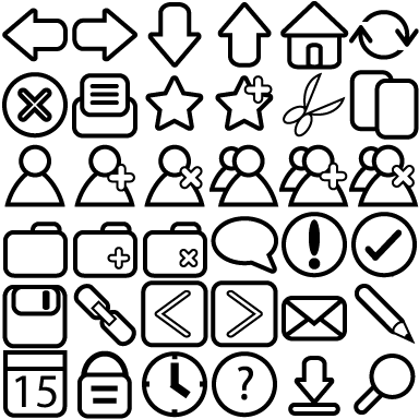 Quant Icon Set