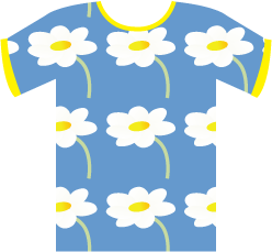 Flower power t-shirt