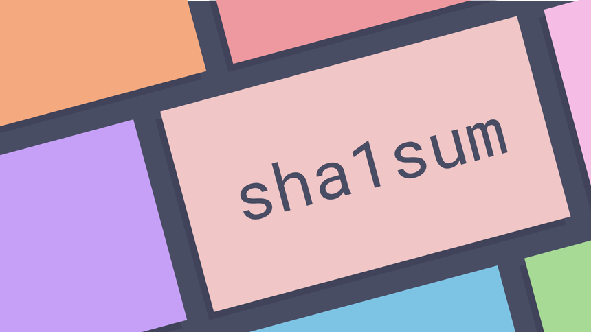 The UNIX and Linux sha1sum command