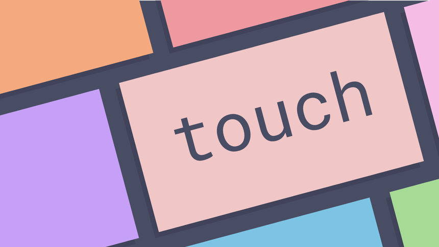 The UNIX and Linux touch command
